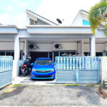 Rumah Teres Setingkat untuk dijual di Taman Pusing Delima, Pusing, Perak.