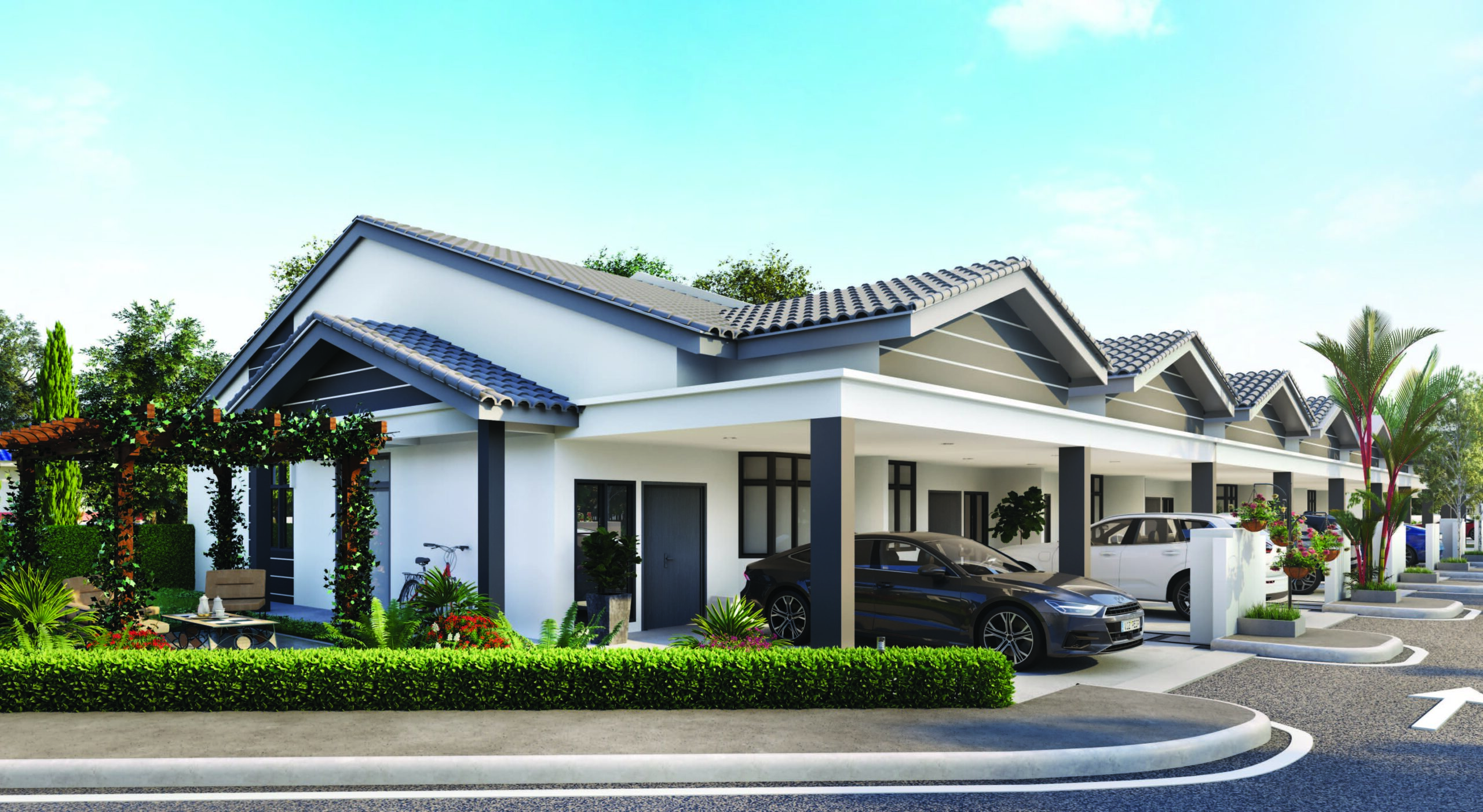 INGIN MILIKI RUMAH TERES BARU YANG MENARIK DI NIBONG TEBAL?