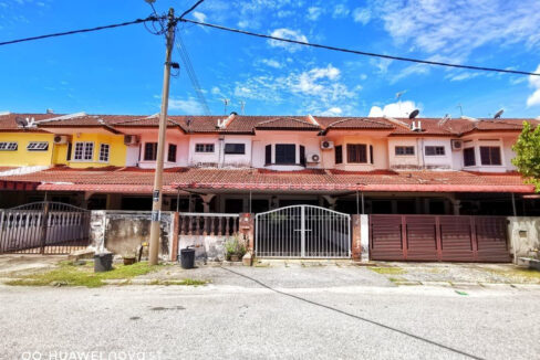 Rumah Teres 2 Tingkat untuk dijual di Halaman Ampang Indah, Ipoh.