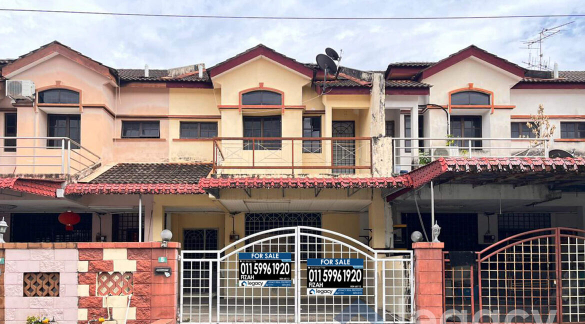 Teres 2 Tingkat untuk dijual di Taman Rimba, Tambun.