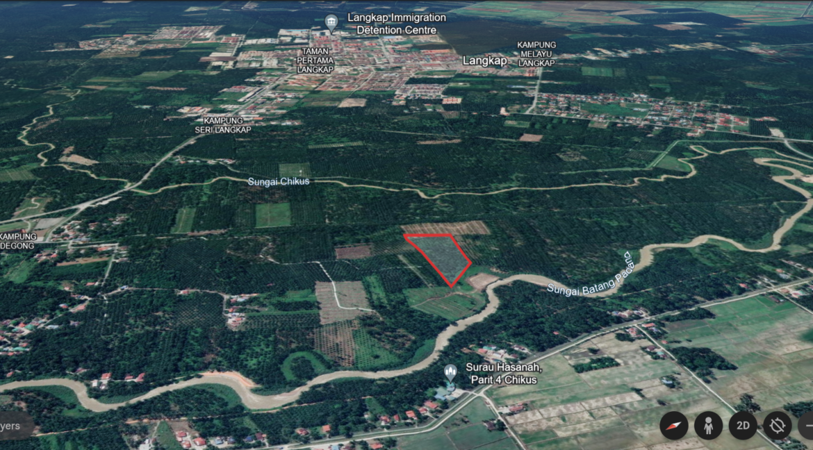 Tanah Pertanian untuk dijual di Kampung Degong, Langkap