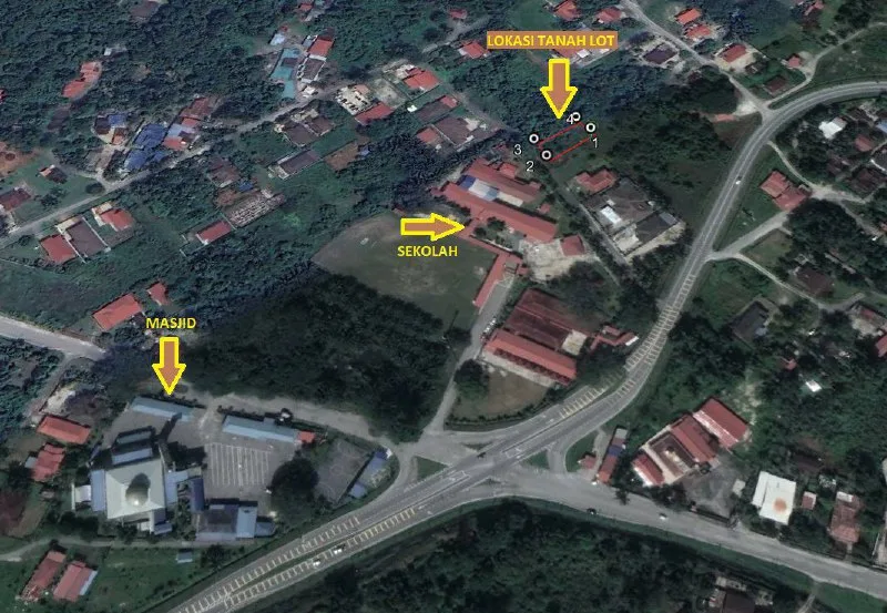 Tanah Lot Banglo untuk dijual di RPT Changkat Baru, Kampar