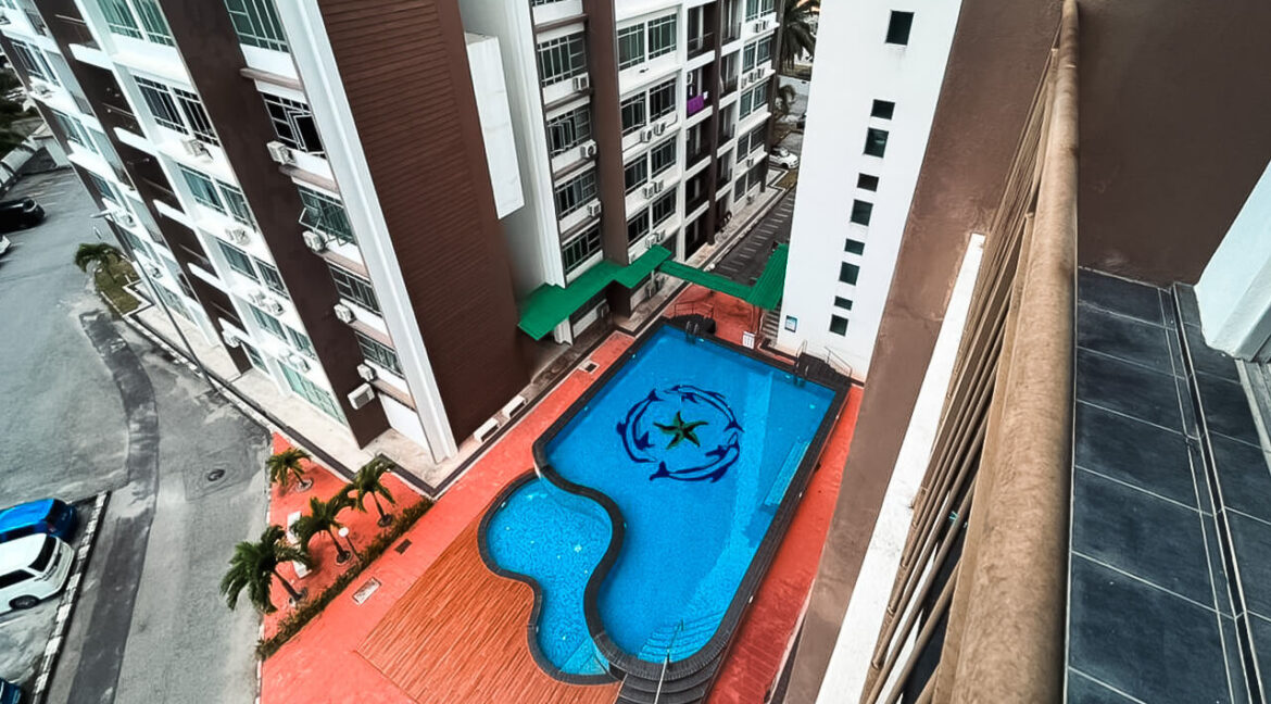 Rumah Untuk Dijual Di Apartment Seri Tecoma, Bandar Seri Botani, Ipoh, Perak.