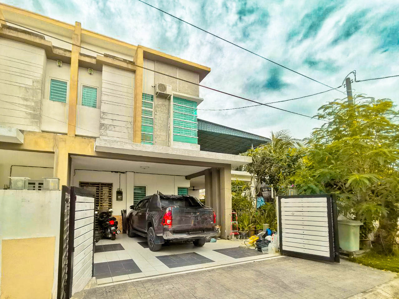 CLUSTER 2 TINGKAT SEMI-D UNTUK DIJUAL DI TAMAN PUTRA PERTAMA, BERCHAM