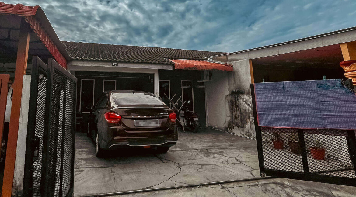 Teres Low Cost Untuk Dijual Di Bercham, Ipoh.