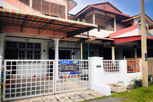 Rumah Teres 2 Tingkat untuk dijual di Taman Syabas, Ipoh