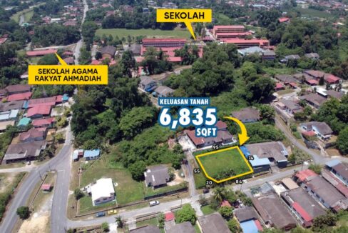 Tanah Lot untuk dijual di Kampung Dato Ahmad Said, Ipoh