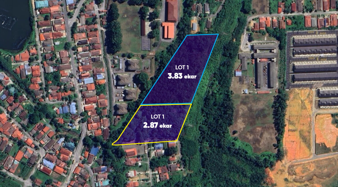 Tanah Untuk JV Perumahan 2 Lot 6.719 ekar di Jelapang Jaya, Ipoh