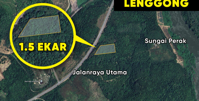 [SOLD] TANAH PERTANIAN UNTUK DIJUAL DI PADANG GRUS, LENGGONG