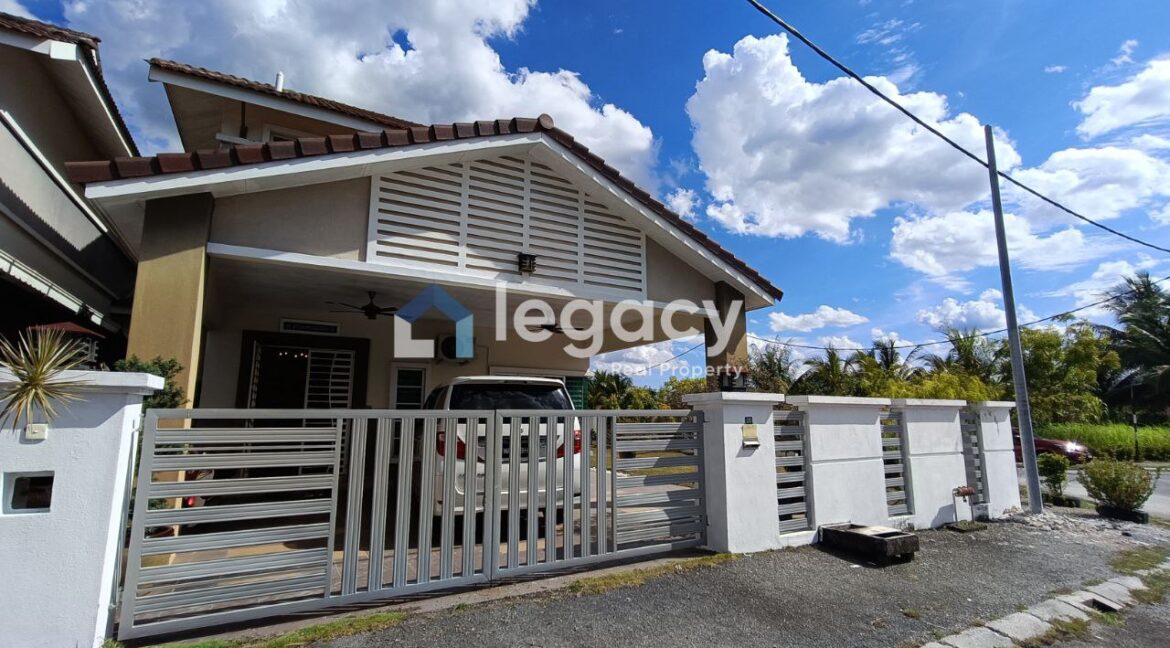 [FREEHOLD] Semi-d 2 Tingkat Corner Lot untuk dijual di Klebang Impian