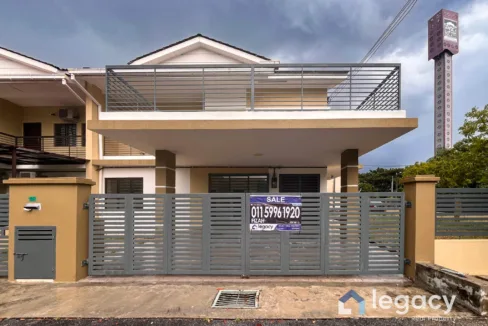 [Corner Lot] Teres 2 Tingkat untuk dijual di Taman Meru Perdana, Ipoh