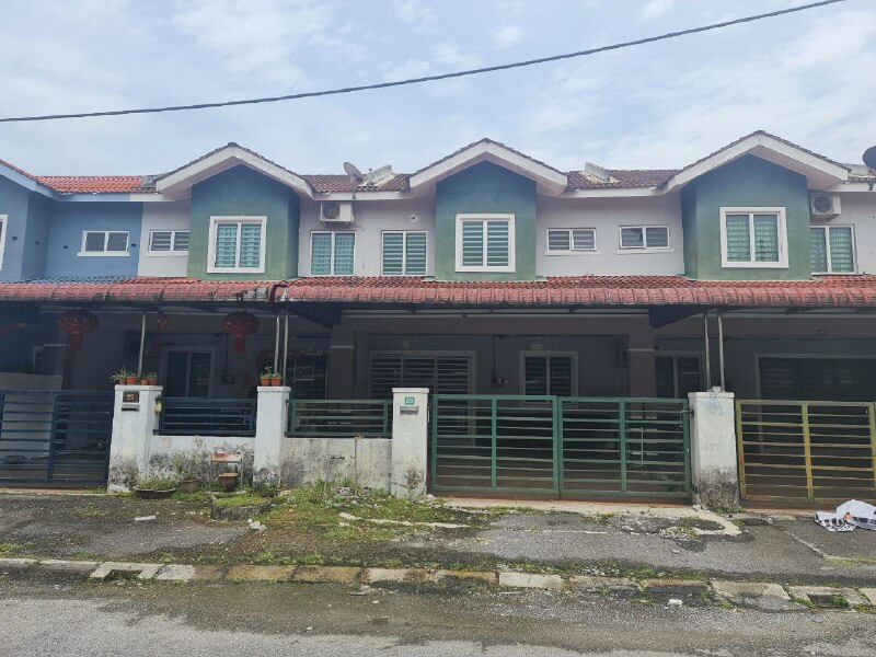 Rumah Teres 1.5 Tingkat untuk dijual di Taman Mewah Prima, Bidor