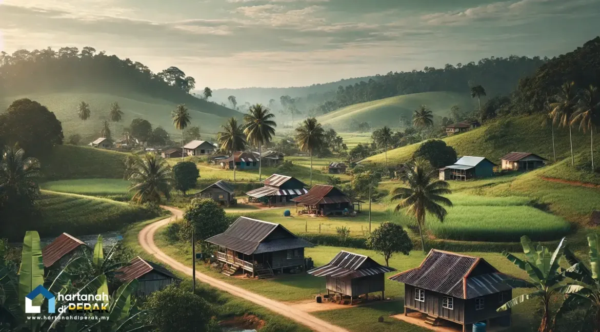 Tanah kampung untuk dijual di Perak