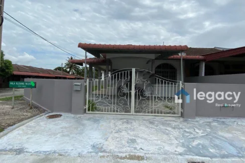 Rumah Teres Setingkat Untuk Dijual Di Medan Klebang Restu