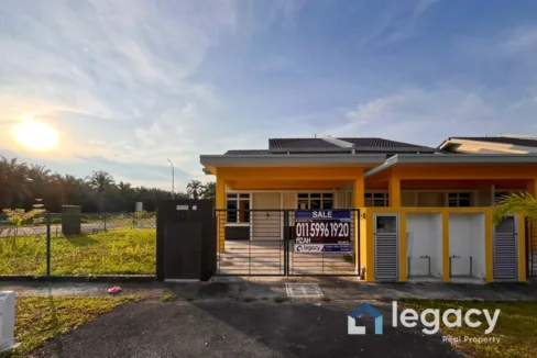Teres Lot Tepi Untuk Dijual Di Taman Langat Idaman, Banting