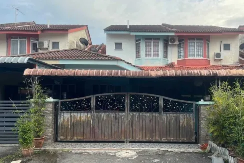 Teres 2 Tingkat untuk dijual di Halaman Meru Permai, Ipoh