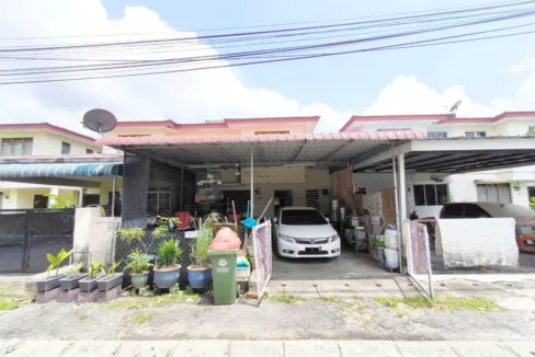 Rumah Teres 2 Tingkat Untuk Dijual Di Taman Halaman Meru Damai, Ipoh