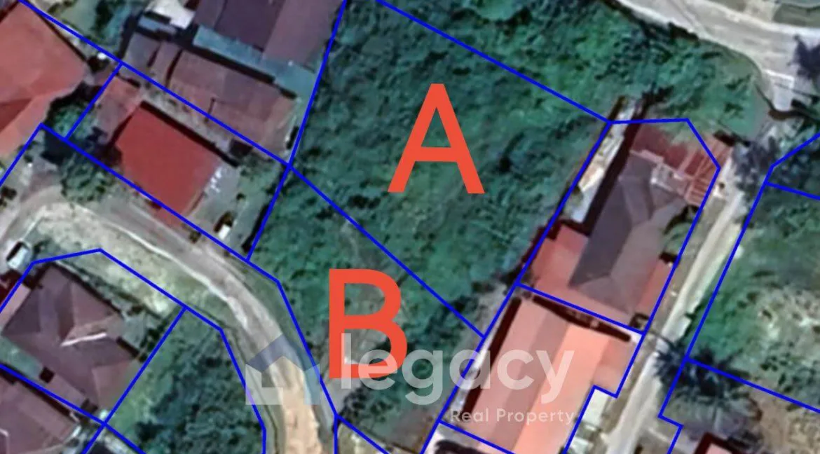 Dua Tanah Lot (Depan Belakang Bersambung) Untuk Dijual Di Jalan Datok, Kampung Manjoi Tambahan, Ipoh, Perak