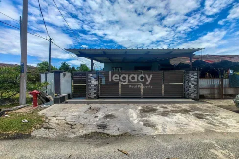 Rumah Teres Corner Lot Untuk Dijual Di Taman Seri Mawar, Manjung