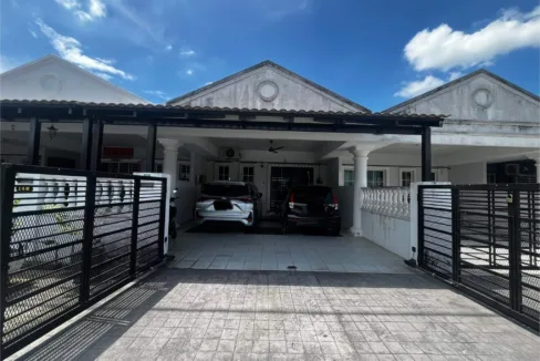 Rumah Teres Setingkat Untuk Dijual Di Taman Putra Pertama, Ipoh