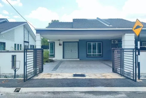 Rumah Semi-D Setingkat untuk dijual di Bemban Indah, Batu Gajah