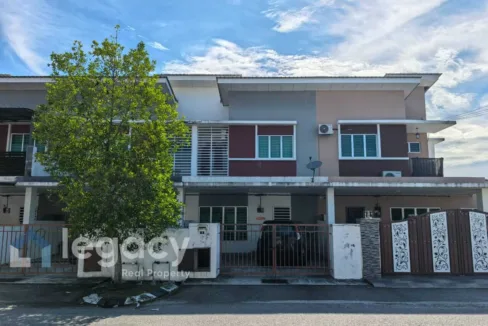 Rumah Teres Dua Tingkat Untuk Dijual Di Taman Meru Suria, Chemor