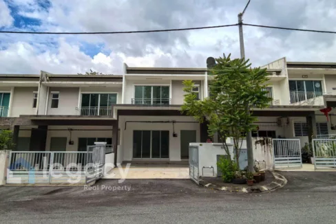 Rumah Cluster Teres Dua Tingkat untuk dijual di Taman Meru Idaman, Meru Ipoh.