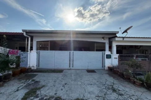 Rumah Teres Setingkat untuk dijual di Kampung Muhibbah, Sungai Siput.