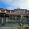 Rumah Teres Dua Tingkat untuk dijual di Taman Kamunting 1, Taiping.