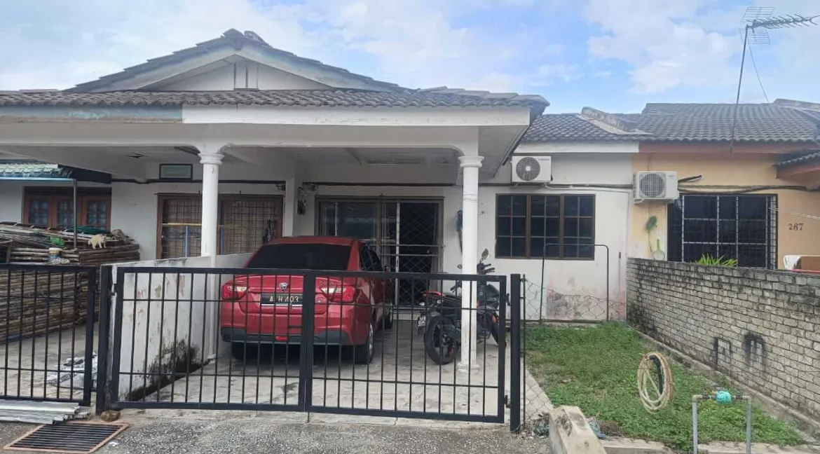 Rumah untuk dijual di Taman Muhibbah Kampung Sentosa, Sungai Siput.