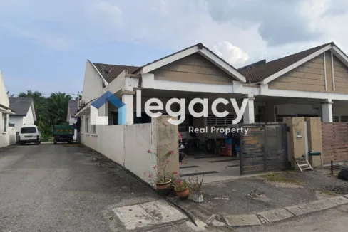 Rumah Teres Setingkat untuk dijual di Taman Kinta Baru, Gopeng.