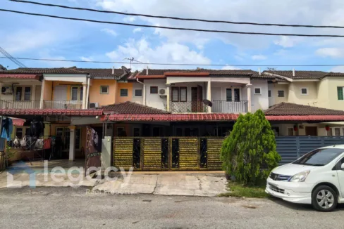 Rumah Teres 2 Tingkat untuk dijual di Taman Pakatan Jaya, Ipoh.