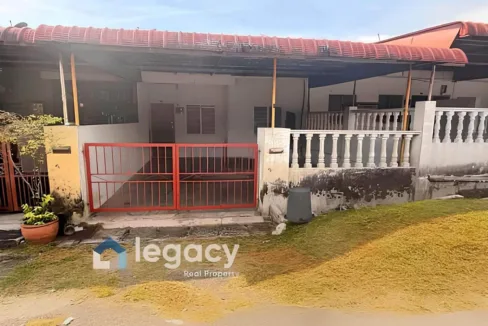 Teres Setingkat Kos Rendah untuk dijual di Taman Sri Damai, Tapah.