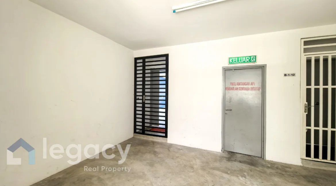 Apartment untuk dijual di D'Aman Residensi, Meru.