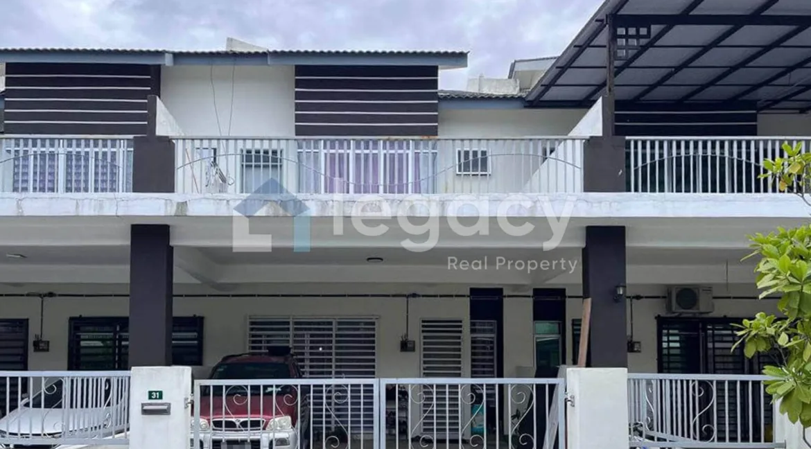 Teres Dua Tingkat untuk dijual di Taman Kinding Raya, Tanjong Rambutan.