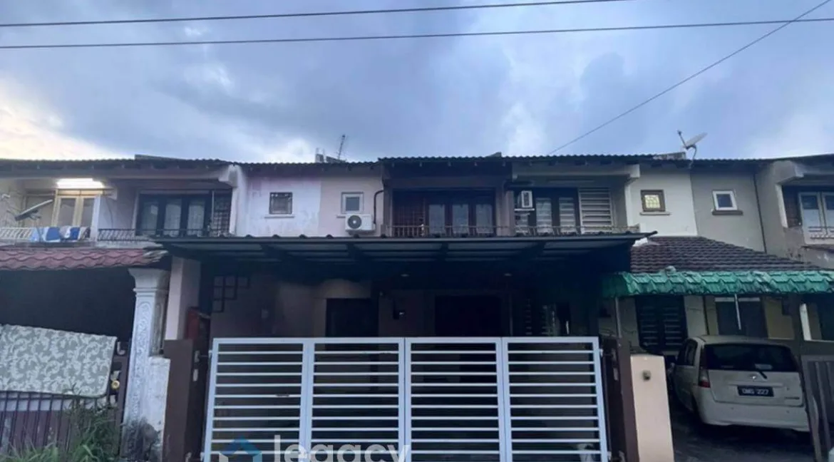 Teres Dua Tingkat (Kos Rendah) untuk dijual di Taman Klebang Jaya, Ipoh.