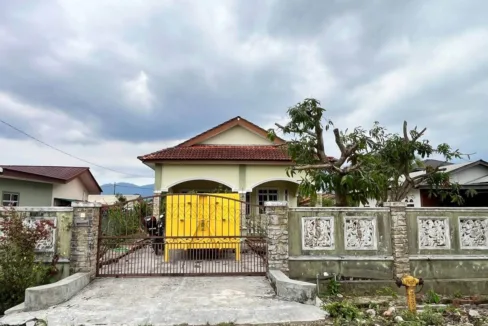 Banglo setingkat untuk dijual di Kampung Sentosa, Taiping, Perak