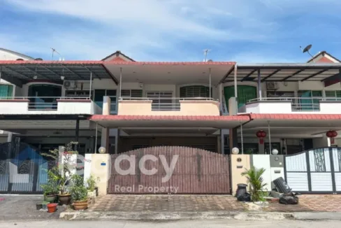 Teres Dua Tingkat untuk dijual di Bandar Cyber Botani, Ipoh.