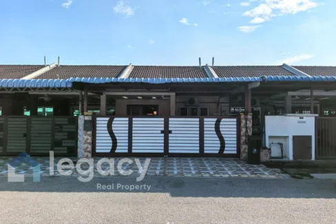 Teres Setingkat untuk dijual di Kampung Perigi Nenas, Pulau Indah.