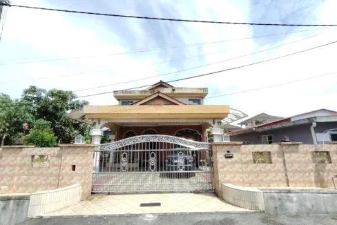 Rumah banglo dua tingkat untuk dijual di Manjoi Tambahan, Ipoh, Perak