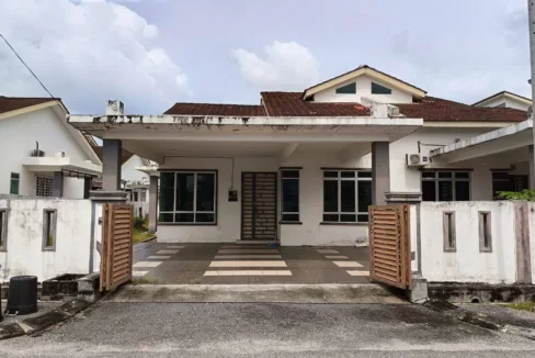 Rumah berkembar setingkat untuk dijual di Taman Sungkai Perdana, Sungkai, Perak