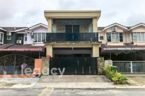 Rumah teres 2 tingkat untuk dijual di Taman Pakatan Jaya, Ipoh, Perak