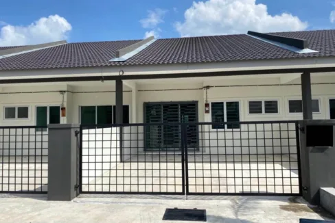 Rumah teres setingkat untuk dijual di Taman Bemban Indah, Batu Gajah, Perak