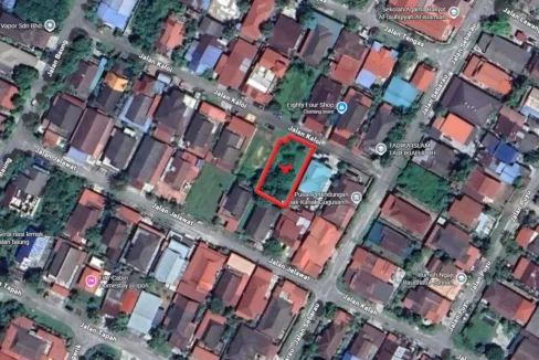 Tanah Lot Banglo untuk dijual di Kampung Sungai Tapah, Manjoi, Perak