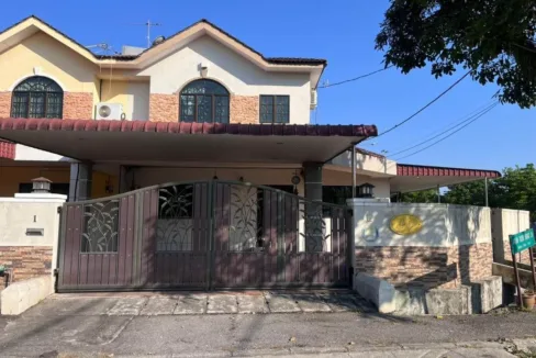 Teres Dua Tingkat Corner Lot untuk dijual di Taman Anda, Ipoh, Perak