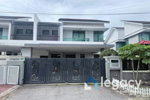 Rumah semi-d dua tingkat untuk dijual di Bandar Baru Sri Klebang, Ipoh, Perak