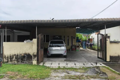 Rumah teres setingkat endlot untuk dijual di Taman Anda, Ipoh, Perak