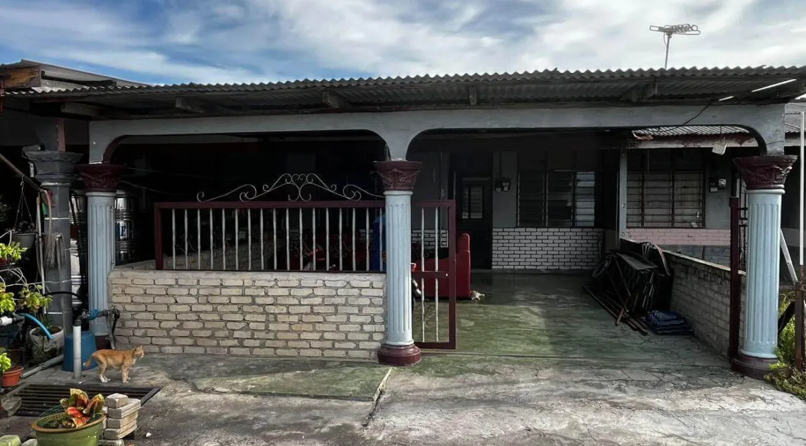 Rumah teres setingkat kos rendah untuk dijual di RPA 3 Kampung Gajah, Kampung Gajah, Perak