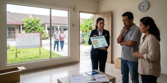 PR dan jual rumah di Perak