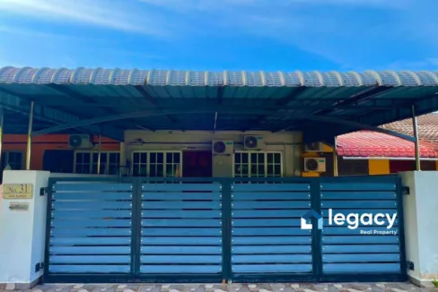 Rumah teres 1 tingkat untuk dijual di Taman Pelangi, Batu Gajah, Perak